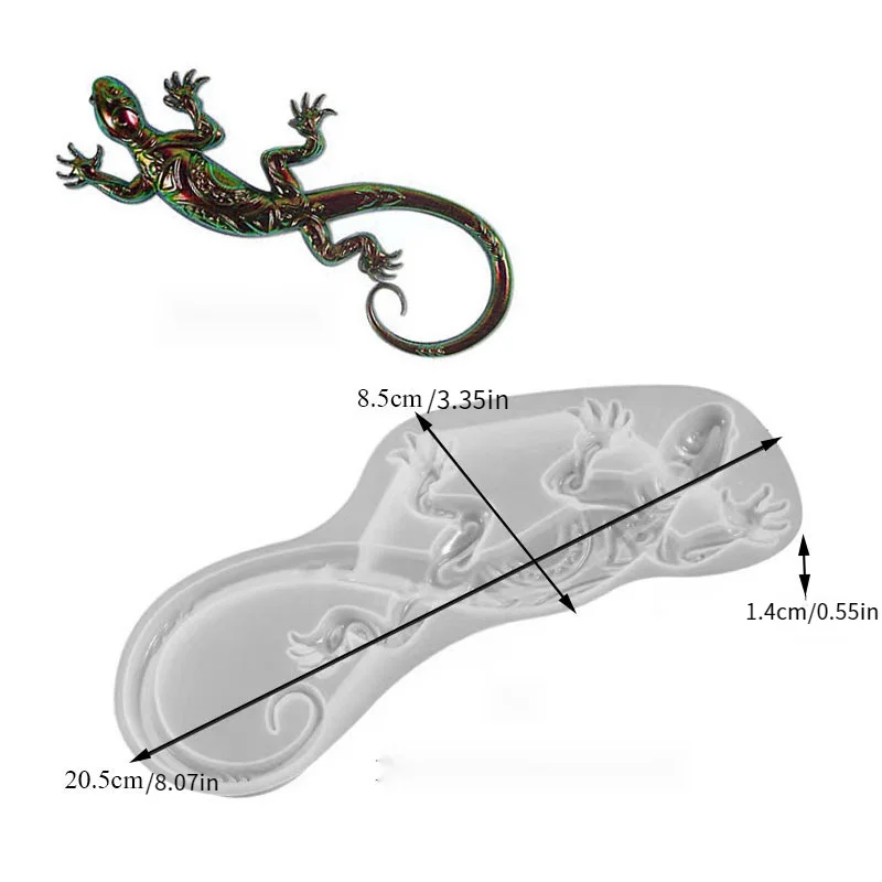 moule en silicone à motif de tortue de mer gecko, ornement, cristal, élection, résine xy, plâtre, bricolage moule en silicone à motif de tortue de mer gecko, ornement, cristal, élection, résine xy, plâtre, bricolage