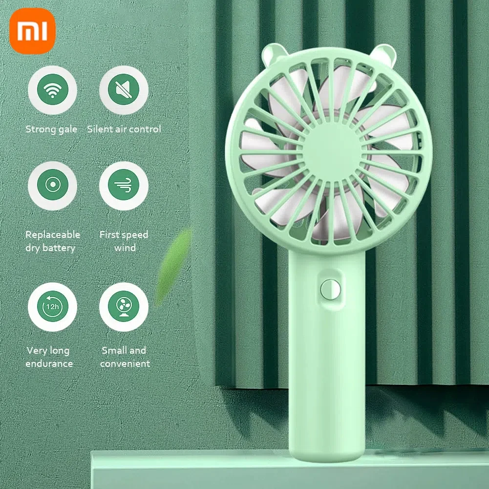 xiaomi ventilateur portatif mini usb ventilateur rechargeable bureau refroidissement petit ventilateur silencieux adulte enfants extérieur dortoir voyage xiaomi ventilateur portatif mini usb ventilateur rechargeable bureau refroidissement petit ventilateur silencieux adulte enfants extérieur dortoir voyage