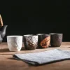 Tasse à thé rétro en céramique japonaise, zone estay francs, café matcha, tasse décontractée Tasse à thé rétro en céramique japonaise, zone estay francs, café matcha, tasse décontractée