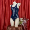 anime style école japonaise bleu marine sukumizu maillot de bain kawaii serré body maillot de bain cosplay costume fille gym costume maillots de bain