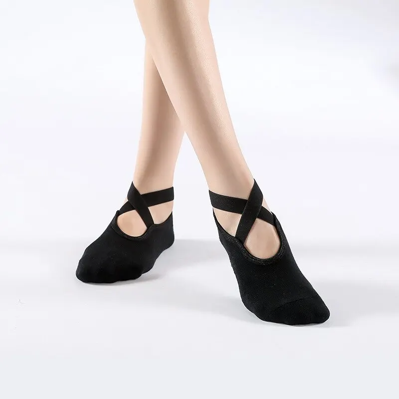 chaussettes de pilates coordonnantes en coton respirant pour femmes, bandage de yoga, fitness, danse, ballet, sport, haute qualité chaussettes de pilates coordonnantes en coton respirant pour femmes, bandage de yoga, fitness, danse, ballet, sport, haute qualité