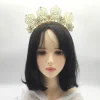 vintage fleur déesse halo bandeau soleil strass femmes bandeau exagéré aureole festival traditionnel cerceau de cheveux cosplay
