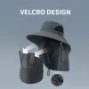chapeaux de soleil d'été protection uv casquette de pêche de chasse en plein air pour hommes femmes randonnée camping visière seau chapeau cou rabat chapeau de pêcheur
