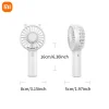 xiaomi ventilateur portatif mini usb ventilateur rechargeable bureau refroidissement petit ventilateur silencieux adulte enfants extérieur dortoir voyage