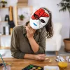 1 10 pièces bricolage masques complets blanc chat renard masque halloween cosplay peintable couple demi animal fête artisanat accessoire pour la fête
