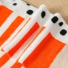 chaussettes amusantes et mignonnes à bout fendu pour femmes, chaussettes courtes imprimées de baleine de requin de dessin animé, douces, confortables et respirantes pour étudiants