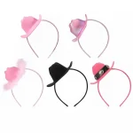 Chapeau de cowboy, bandeau de sauna, accessoires pour cheveux, vêtements de sauna, cerceau de fête, outils de coiffure, bandeau de festival Chapeau de cowboy, bandeau de sauna, accessoires pour cheveux, vêtements de sauna, cerceau de fête, outils de coiffure, bandeau de festival