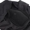 cagoule tactique en maille, masque airsoft paintball, protection complète du visage, capuche de style ninja, masque métallique en acier, design pliable