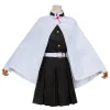 costume de cosplay anime kanao tsuyuri kanawo, vêtements kimono, perruque, coiffure papillon