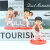 ensemble de cinq pièces de basket ball édition q, sakuragi hanamichi ryukawa, poupée d'équipe de basket ball en érable shobei, décoration d'ornement faite à la main