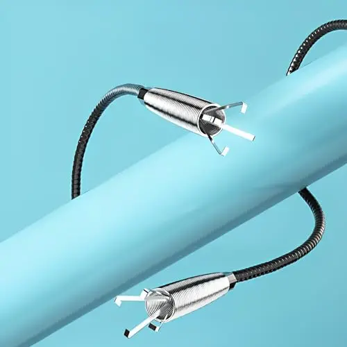 giemza drageur de canalisation à griffes pour toilettes, outil de débouchage de tuyau de vidange long en forme de salle, nettoyeur de tuyau domestique, 1pc giemza drageur de canalisation à griffes pour toilettes, outil de débouchage de tuyau de vidange long en forme de salle, nettoyeur de tuyau domestique, 1pc