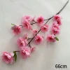 bouquet de fleurs artificielles sakura en fleurs de pêcher simulées, bouquet de célébration de mariage, branches de fleurs, vase de table de jardin, ornement