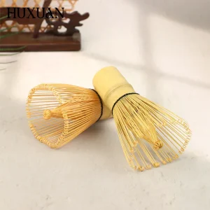Brosses à thé vert Matcha, fouet Matcha traditionnel, fouet Matcha en bambou réutilisable, Chasen, agitateur Matcha lavable au lave-vaisselle