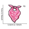 patch brodé de cowgirl, tissu sur le thème rose, appliques yee haw howdy, fer sur badge, décoration personnalisée pour costumes de fête