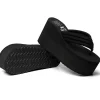 tongs d'été confortables et décontractées pour femmes, pantoufles de plage, style optique non ald, chaussures à l'offre elles compensées astronomiques, nouveau style