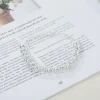 bracelets de mode bracelets populaires japonais et coréens, bijoux en argent simples et exquis bracelets dingdang vente en gros fre