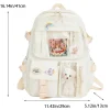 sac à dos esthétique pour filles japonaises, sacs d'école mignons pour étudiantes adolescentes, poches pour femmes, sac à dos pour ordinateur portable harajuku