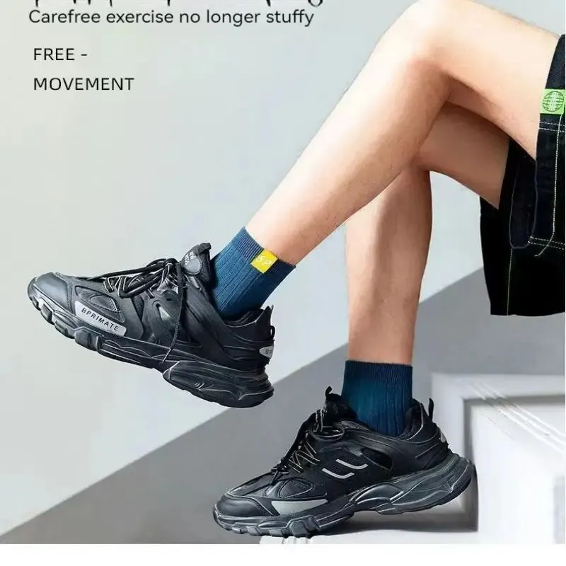 chaussettes mi mollet respirantes absorbant la transpiration pour hommes, chaussettes longues, chaussettes chaudes, chaussettes de sport carillon polyvalentes, automne et hiver, 5 paires chaussettes mi mollet respirantes absorbant la transpiration pour hommes, chaussettes longues, chaussettes chaudes, chaussettes de sport carillon polyvalentes, automne et hiver, 5 paires