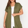 cardigan kimono d'été à manches courtes pour femmes, grande taille, long, ample, ouvert sur le devant, grande taille, élégant, plage, week end, 6xl 7xl 8xl