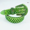 sangle de taille cloutée entièrement en diamant pour hommes et femmes, ceinture d'été, environnement kendning, robe en jean luxueuse