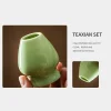 ensemble de 4 fouets matcha, brosse à thé en bambou, support de fouet en céramique, cuillère à thé en bois, outils de fabrication de thé pour la maison, bricolage