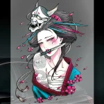 Japonais Geisha Glamour personnalisé moto vélo et carrosserie fenêtre arrière pare-brise ordinateur décalcomanie accessoires autocollants Japonais Geisha Glamour personnalisé moto vélo et carrosserie fenêtre arrière pare-brise ordinateur décalcomanie accessoires autocollants