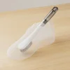  brosse à chaussures à poils souples à long manche, brosse de nettoyage domestique multifonctionnelle, outil de nettoyage de chaussures, aucun dommage aux chaussures