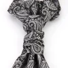 craings.com pré noué ascot aught pour hommes, satin, décontracté, paisley, stripe ascots, président, ktie, formel, glaaugé, hong kong noeud noeud