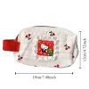 kawaii trousse de maquillage sac de rangement mignon kt modèle portable grande capacité stockage trousse de toilette kawaii filles cadeau d'anniversaire festival gif