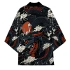 Kimono de samouraï traditionnel japonais, drôle, Anime 3D, imprimé Dragon, hauts à la mode, Cardigan ample, t-shirts, tendance de rue d’été, chemise pour hommes Kimono de samouraï traditionnel japonais, drôle, Anime 3D, imprimé Dragon, hauts à la mode, Cardigan ample, t-shirts, tendance de rue d’été, chemise pour hommes