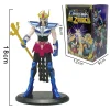 figurine de dessin animé phoenix ikki hyoga seiya shiryu, modèle d'armure debout, jouets pour enfants, boîte en pvc, décoration de collection de bureau