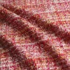 redraspberry tissu en tweed rouge et rose pour femme, matériel de vêtement, automne, veste, robe, manteau, jupe, bricolage, couture, gril, livraison gratuite, 145cm