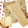 50pcs résistant à l'huile cuisson emballage alimentaire cire papier burger frites emballage papier huilé cuisine sandwich pain alimentaire outils de cuisson tapis