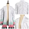 demon slayer cosplay costume, kimetsu no yaiba, kochou shisa bu, manteau, tenue adulte, vêtements kimono