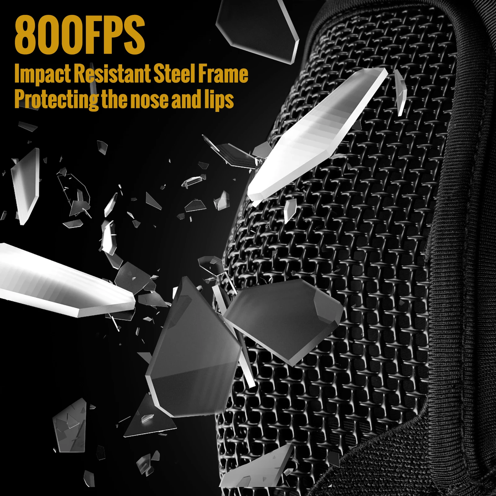 onetigris cagoule en maille, masque tactique ninja avec protection complète du visage pour l'extérieur onetigris cagoule en maille, masque tactique ninja avec protection complète du visage pour l'extérieur