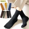 3 paires de chaussettes à bout fendu pour hommes, 100% coton, antifriction, évacuant l’humidité, fraîcheur longue durée, résout les problèmes de pieds en sueur! 3 paires de chaussettes à bout fendu pour hommes, 100% coton, antifriction, évacuant l’humidité, fraîcheur longue durée, résout les problèmes de pieds en sueur!