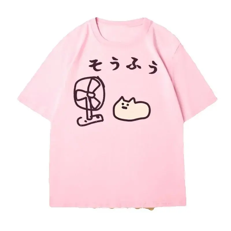 cool style japonais fan chat t shirt femmes drôle à manches courtes t shirt graphique t shirts été streetwear imprimé t shirts cool style japonais fan chat t shirt femmes drôle à manches courtes t shirt graphique t shirts été streetwear imprimé t shirts