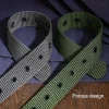 ceinture en toile de nylon durable pour hommes, 1 pièce, ceinture de travail tactique robuste avec boucle élégante à dents à dégagement rapide pour un usage quotidien