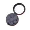 distributeur de pièces de monnaie japonais rond, porte monnaie, porte monnaie, boîte de rangement, porte monnaie en plastique en alliage d'aluminium