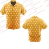 chemise demon slayer giyuu tomioka haori, chemisier de style kimono boutonné, manches courtes, unisexe, streetwear d'été