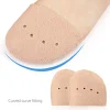coussinet avant pied en feutre pour chaussures de ballet, coussinets d'orteils perforés doux, anti usure et absorbant les chocs