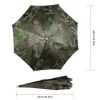 chapeau de parapluie de pluie pliable, pare soleil de pêche en plein air, imperméable, casquette de soleil de camping et de pêche, vêtements de sauna, chapeau de tête portable