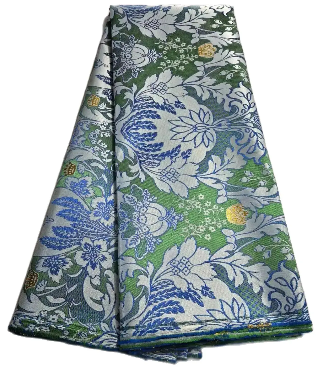 tissu africain damassé aso oke, 5yards d'épaisseur, qualité 2024, brocart jacquard, cousu pour couvre chef de mariage nigérian, vêtements aso obi tissu africain damassé aso oke, 5yards d'épaisseur, qualité 2024, brocart jacquard, cousu pour couvre chef de mariage nigérian, vêtements aso obi