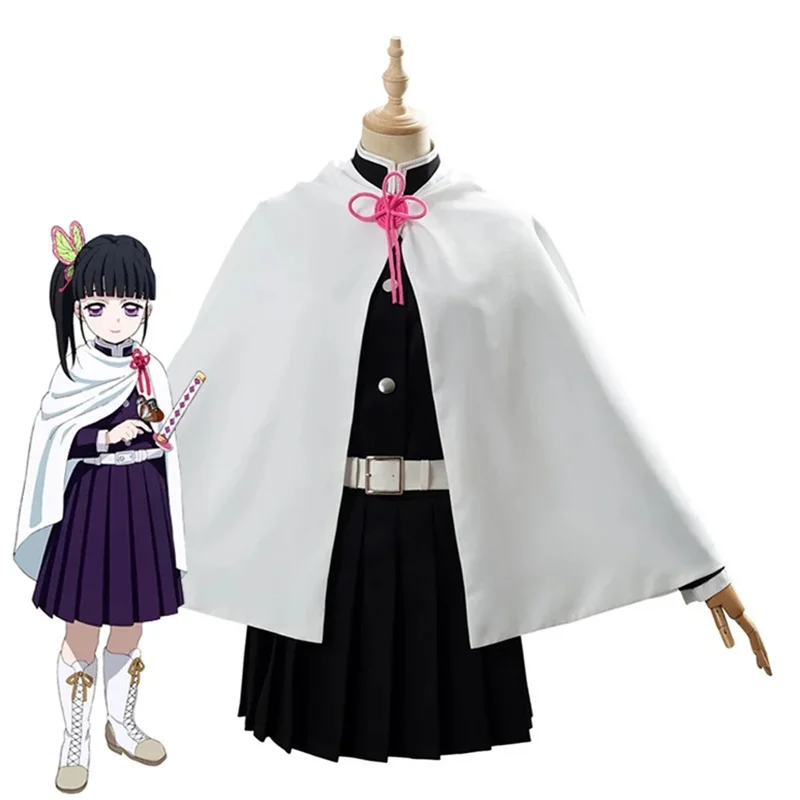adulte anime démon tueur kimetsu no yaiba femme kimono tsuyuri kanao cosplay costume papillon coiffure adulte anime démon tueur kimetsu no yaiba femme kimono tsuyuri kanao cosplay costume papillon coiffure