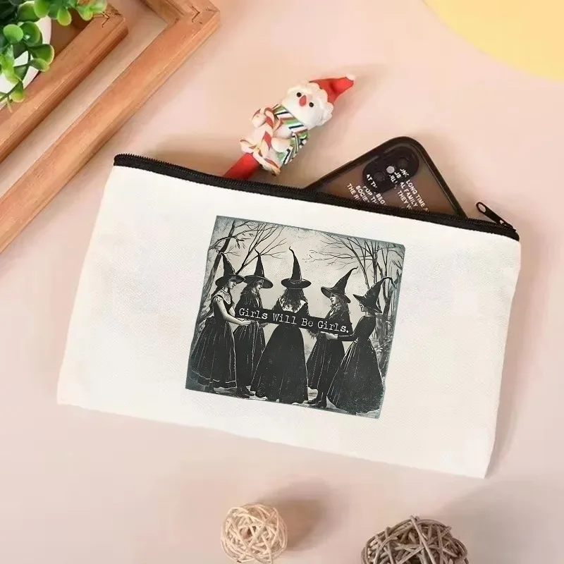 vintage filles sera filles sorcière toile sac halloween femmes sac à bandoulière décontracté drôle sorcière fourre tout sac witchy vibes graphique vintage filles sera filles sorcière toile sac halloween femmes sac à bandoulière décontracté drôle sorcière fourre tout sac witchy vibes graphique
