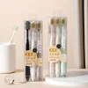3 pièces/ensemble japonais brosse à dents à poils souples à tête large adulte couple ménage brosse à dents premium à poils souples fins зуб coi щетка