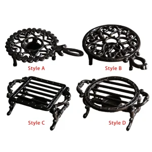 Chauffe-théière chauffant, accessoires cadeaux stables, support de photophore pratique et robuste Chauffe-théière chauffant, accessoires cadeaux stables, support de photophore pratique et robuste