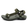 chaussures ouvertes d'été de haute qualité pour hommes, sandales réglables d'extérieur, gladiateur de plage rome, respirant, vert pur noir, grande taille 47 48