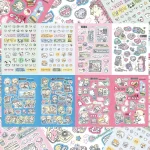 Autocollants coréens mignon petit motif décoration autocollants doux dessin animé fille autocollants manuel agenda planificateur Scrapbook autocollant bricolage