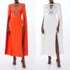 Robe de Soirée Formelle Personnalisée de Style Moderne, Col Rond, Ligne A, Perles, Glands, sur Mesure, pour Vinc, Bal Robe de Soirée Formelle Personnalisée de Style Moderne, Col Rond, Ligne A, Perles, Glands, sur Mesure, pour Vinc, Bal